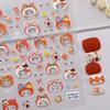 5D Embossed Original Cat Headband Nail Art Stickers - Cute DIY Ornaments, AA Style