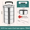 Yuduo HC Stainless Steel Multi-Layer Lunch Box