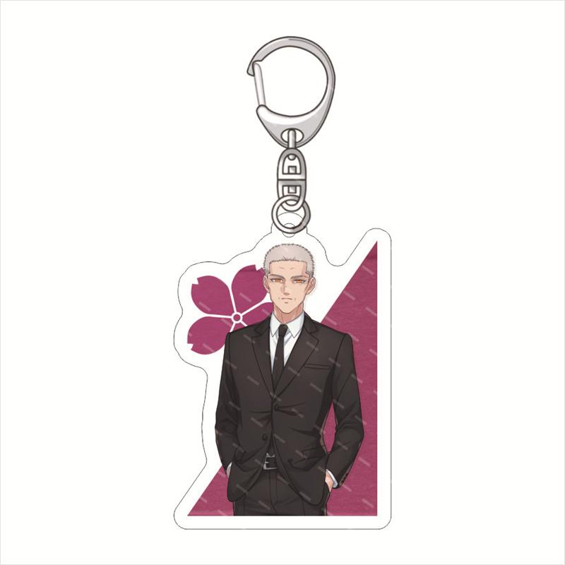 Anime Somei Yoshino Yakuza Fiancé: Raise Wa Tanin Ga Ii Action Acrylic Key Chain Backpack Pendant Toys Gifts for Fans