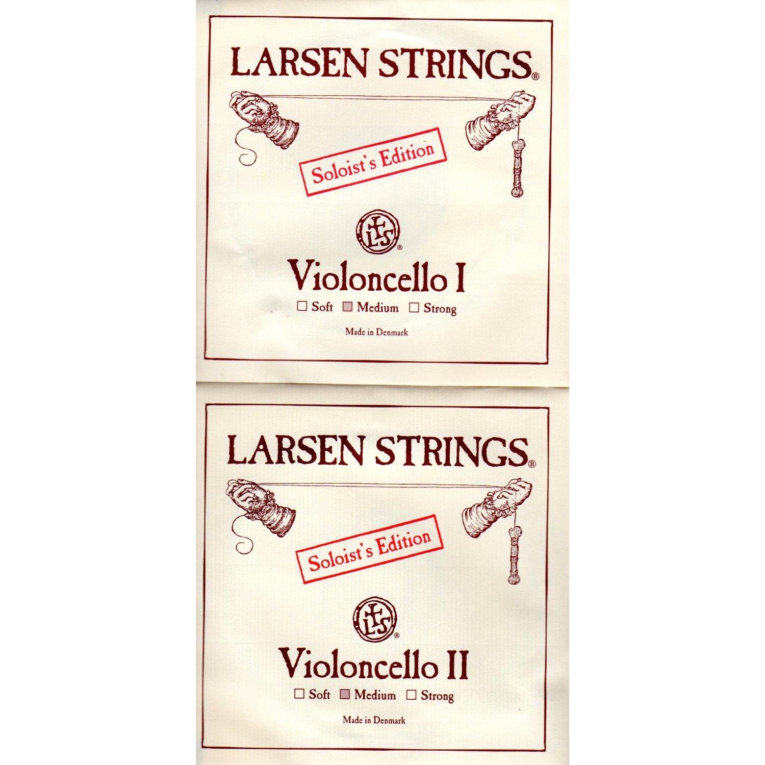 

Larsen Soloist AD line cello string set Larsen Soloist