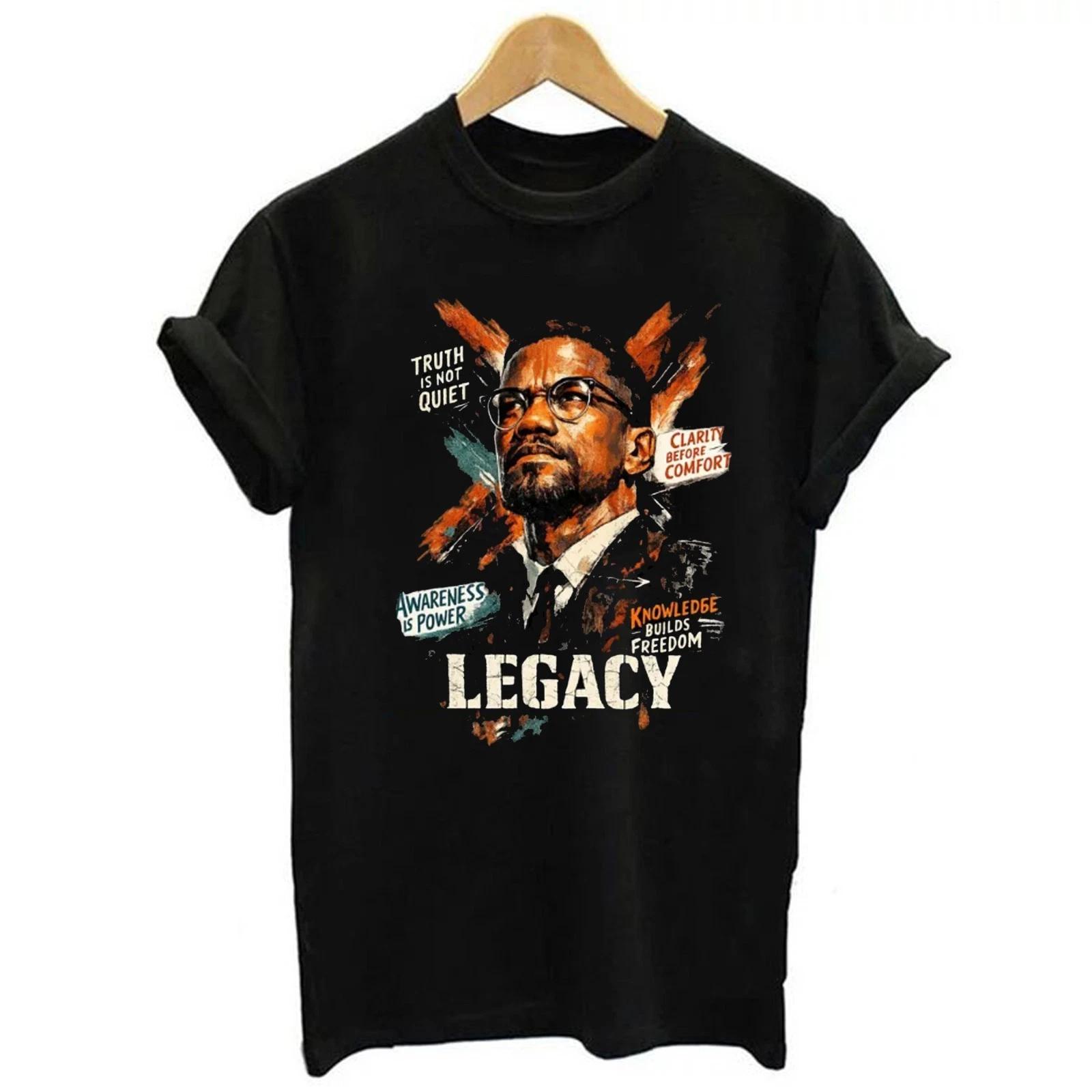 Vintage Malcolm X Legacy T-shirt, Malcolm X Graphic Tee, Black History Tee 2XL
