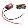 RC Brushed Motor Replacement for   Model Car Boat 370 25T 2.3mm D Shaft Stainless Steel Casing RC Motor