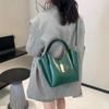 Vegetable Basket Bag Women Korean New Soft Leather High end Shoulder Bag Large Capacity Fashionable Niche Tote Bag Women