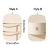 Oxford Cloth Clothing Compression Board Large Capacity Dust-proof Clothes Dust Cover Folding Space Saving Suit Cover Storage Bag
