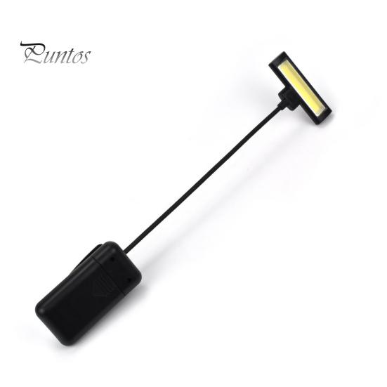 Rechargeable LED Reading Lamp with Eye-Care Technology Portable Clip-On Design Multi-purpose Horizontal Head Reading Light