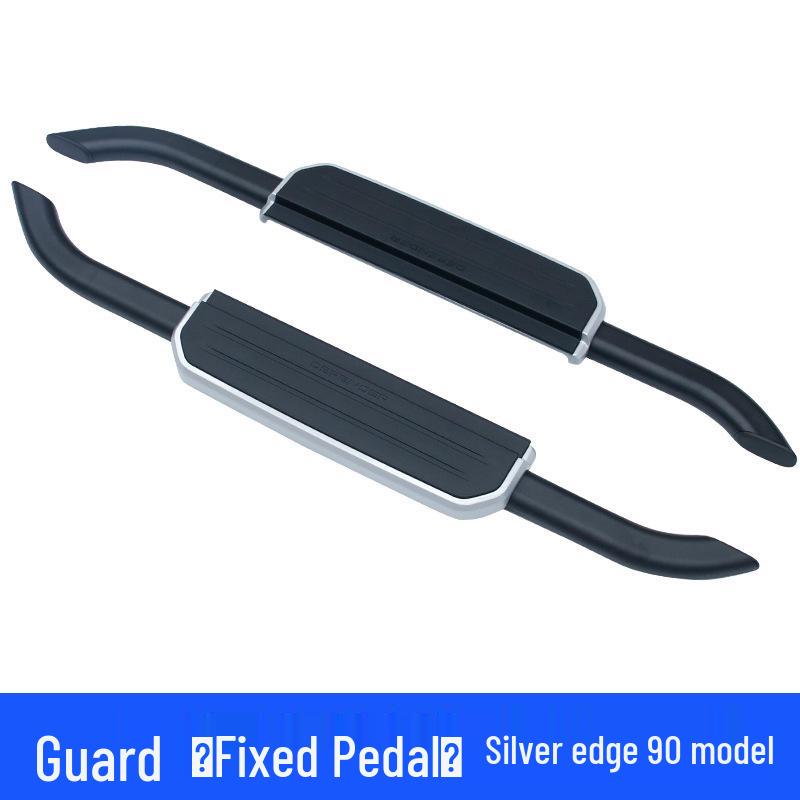 Aluminum Alloy Side Steps for Land Rover Defender 110/90/130
