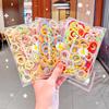 100PCS Candy Small Elastic Hair Bands Nylon Rubber Bands Girls Child Ponytail Holder Scrunchies Hair Rope Kids Hair Accessories