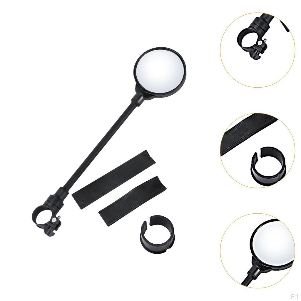 Fahrrad Spiegel Lenker Halterung, Rückspiegel, Fahrrad Weitwinkel Konvexen für