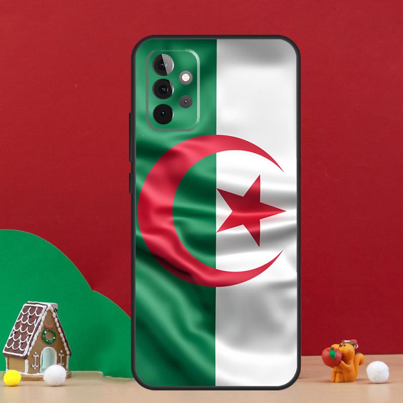 Flag Of Algeria Case For Samsung Galaxy A36 A56 A06 A13 A53 A32 A12 A22 A52 A35 A17 A16 A55 A15 A54 A34 A14