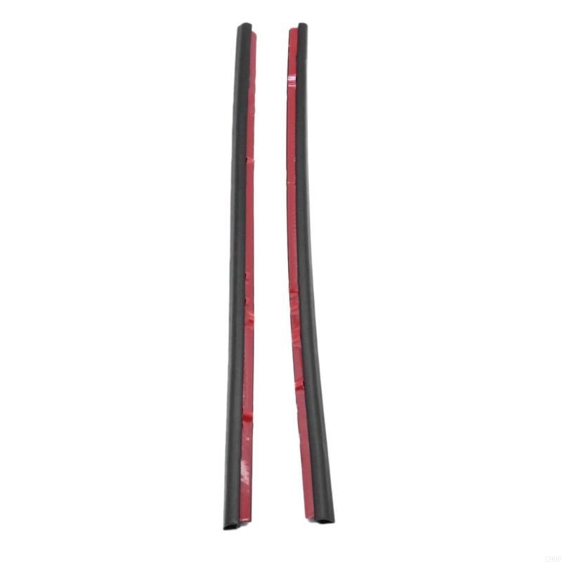 G99F Car Left+Right Rear Quarter Side Window Glass Seal Trim Sealing Strips Compatible for Clio Hatchback 8200341503