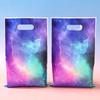 Galaxy Pattern Plastic Handbag Gift Goodie Candy Bags Birthday Party Decor kids Wedding Birthday Party Supplies Gift Baby Shower