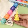 He Mu Octopus Highlighter Set: Cute, Colorful Cartoon Markers for Students & Journaling.