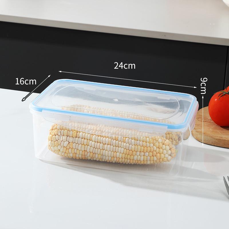 Microwaveable Food-Grade Plastic Storage Container: Fresh-Keeping & Sealable for Lunch and Fruit