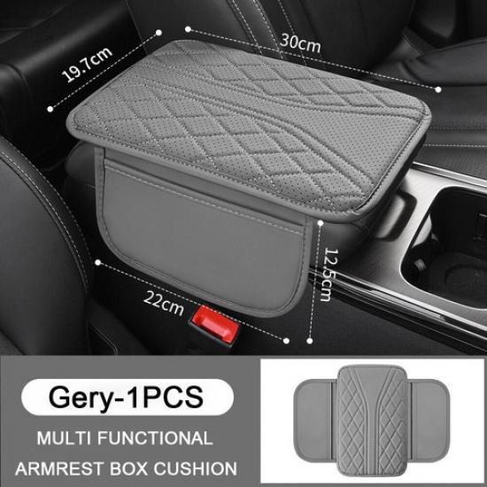 Car Center Console Armrest Box Cushion Cover Pad Protector Mat for Honda серый