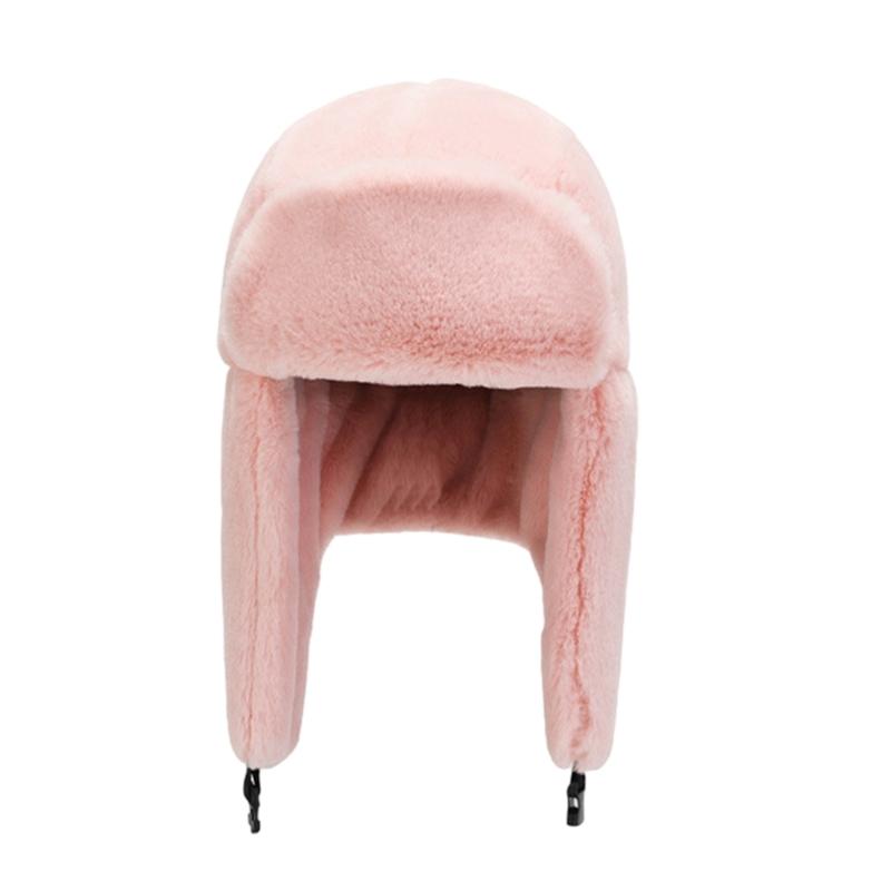Winter Hunting Hat with Clasp Coldproof Winter Hat Cycling Earflap Hat