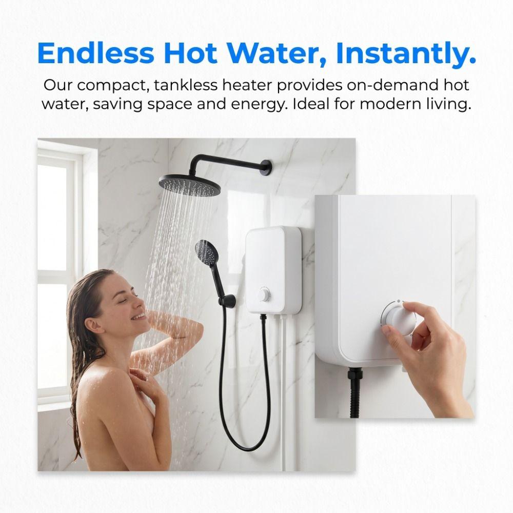 Electric Instant Hot Water Heater Rapid Heating Mini Water Heater Household Use