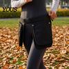 Waist Pack with Multi-Pocket Multi-function Belt Apron Bag for Outdoor, Large Capacity Pouch, Adjustable Waistband Fanny Women and Men