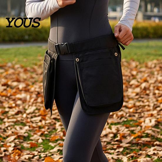 Waist Pack with Multi-Pocket Multi-function Belt Apron Bag for Outdoor, Large Capacity Pouch, Adjustable Waistband Fanny Women and Men