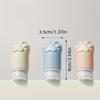 3pcs Cute Cat Paw Silicone Travel Bottles , Leak Proof, Portable for Skincare, Cosmetics, Perfect for Air Travel , Business Trips
