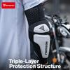 MOTOWOLF Motorrad Ellbogenschoner CE-zertifizierte Armschoner Schlagfest Atmungsaktiv Anti-Rutsch-Schutz für Dirtbike Motocross MTB