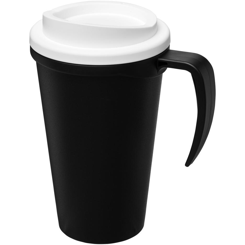 Americano "Grande" 350 ml thermal tumbler Solid black