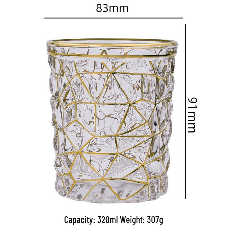 

Shangqi European Diamond Pattern Whiskey Glass