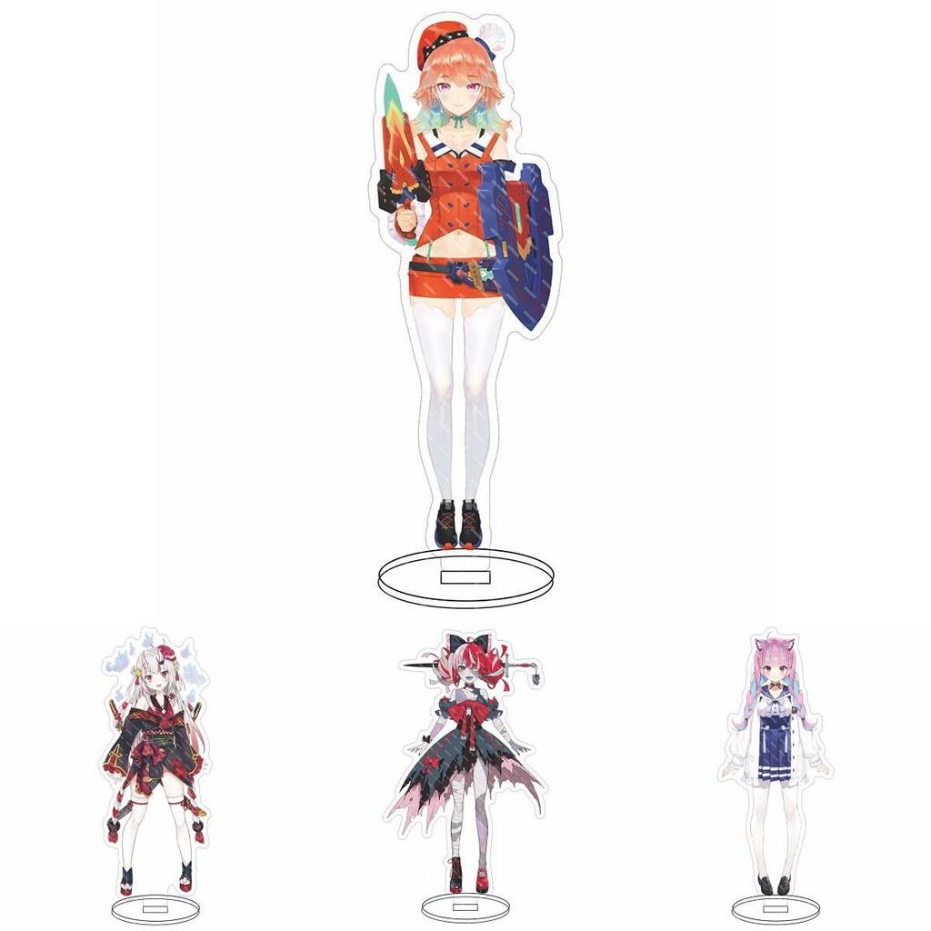 Hololive Vtuber Stand Figure Unique Acrylic Ornaments For Home Decor
