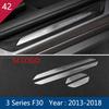 For BMW 3 4 Series 3GT F30 F32 F34 Car Styling Interior Gearshift AC CD Button Panel Door Armrest Decoration Cover Trim Sticker MQHWD1
