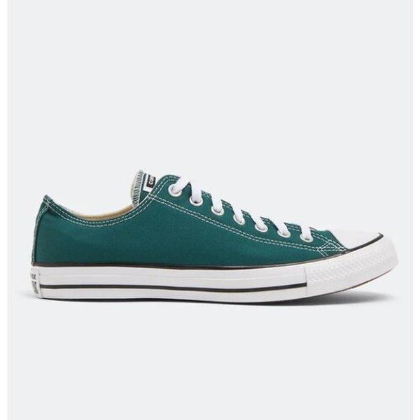 Converse Men woMen Chuck Taylor All Star Classic Low Sneakers Dark Green A14609c