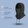 Camouflage Fleece Balaclava: Outdoor Cold-Weather Cycling & Skiing Face Mask