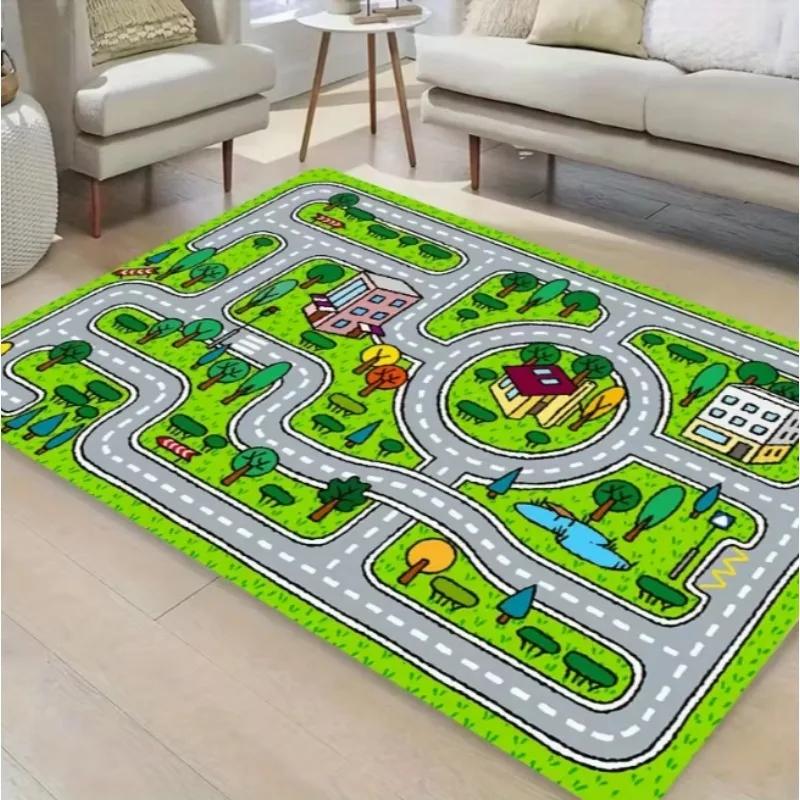 Soft and Thick Cartoon Like Carpet Suitable for Teenagers' Rooms Cute Bedroom Study Game Room Carpet Bedroom Carpet Decoration