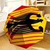 Eagle Emblem Of Germany Automatic Folding Umbrella - 8-Rib Travel Umbrella with Auto Portable Case, Ideal Gift for Birthdays