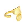 Anello Maschera Viso Unisex Argento Opaco Satinato: Stile Freddo alla Moda, Anello Aperto Hip Hop per Dito Indice