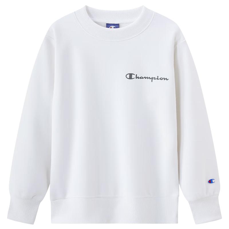 Champion Unisex Kids 2025 Autumn Script Logo Crewneck Sweatshirt 140