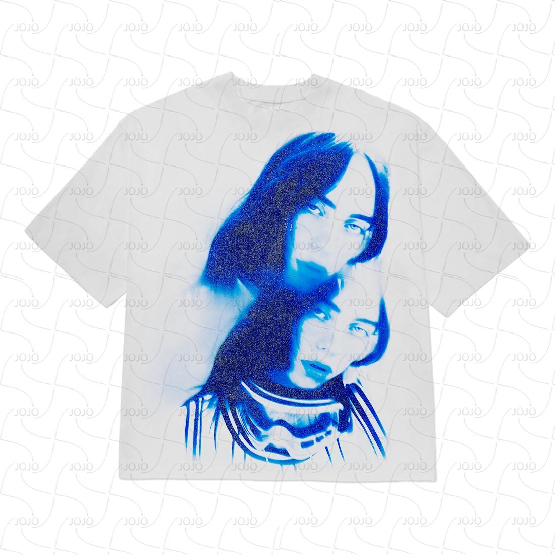 

Billie Eilish Вдар Мене Сильно і М яко Той Самий Стиль 3D Принт Футболки Чоловічі Жіночі Мода Поп-музика Оверсайз Хіп-хоп Футболка Гангста Топ S
