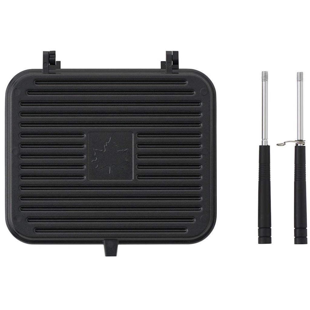 LOGOS Grill Sand Pan 81062246 Black Width 23 X Depth 41 X Height (Approx.) 4.5cm