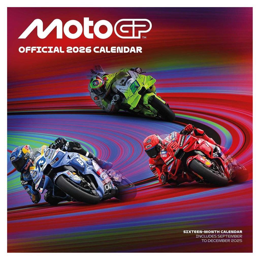 MotoGP 2026 Square Calendar