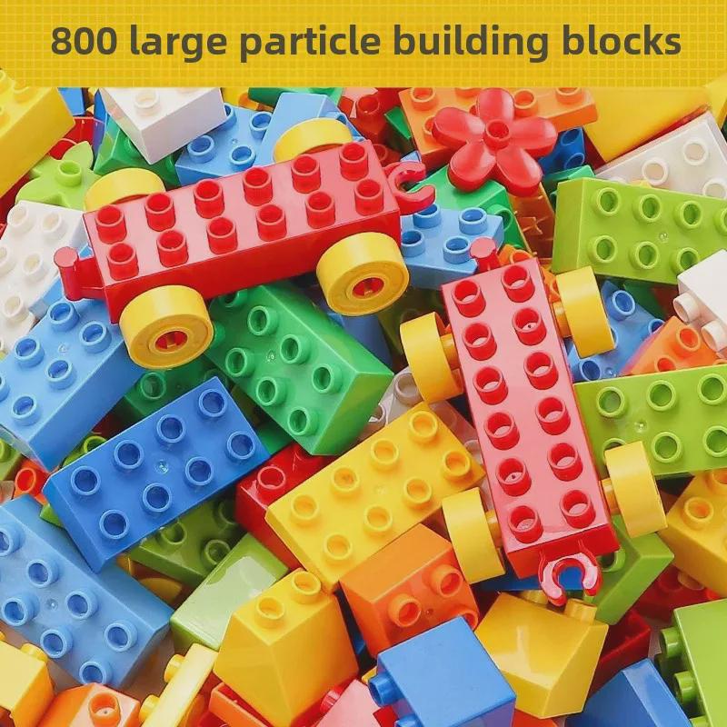 Compatible Large Particle Building Blocks Toy for Kids, Educational Brain Development, Ages 3-6