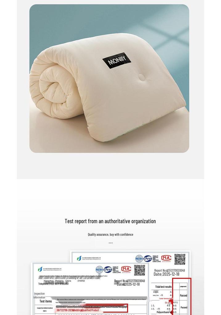 Class A All-Season Soybean Fiber Duvet: Thickened Winter Quilt, Spring/Autumn Comfort, Single-Person Warm Quilt with Gift Packaging