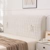 Solid Color Headboard Cover New Thickened Soft Bag Comfortable and Wear-resistant All Season Universal Bedroom Headboard Cushion