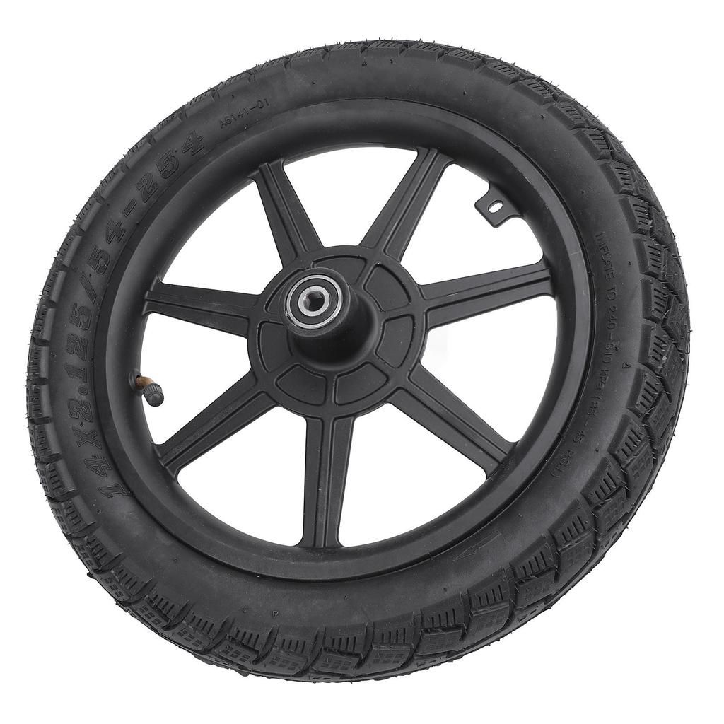 14 X 2.125 54 254 Wheel Rim Tires Rubber with Inner Tube Electric Bike Tyre for Electric Scooter Bicycle Tricycle