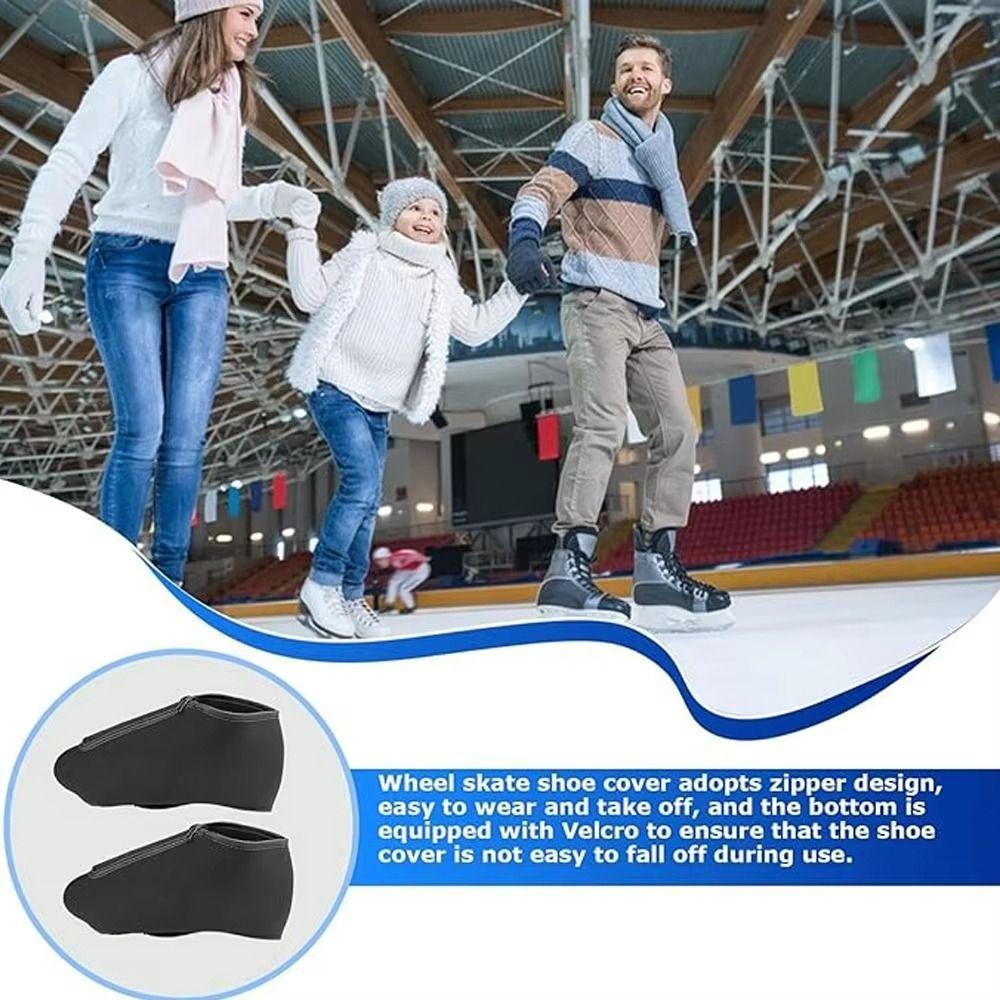 Anti-Scratch Ice Skate Covers Windproof Figure Skates Protectors Skating Boot Covers Roller Skates