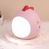 Night Light Cartoon Dinosaur Shape Adjustable Brightness 3 Color Temperatures Portable USB Rechargeable Sleeping Lamp