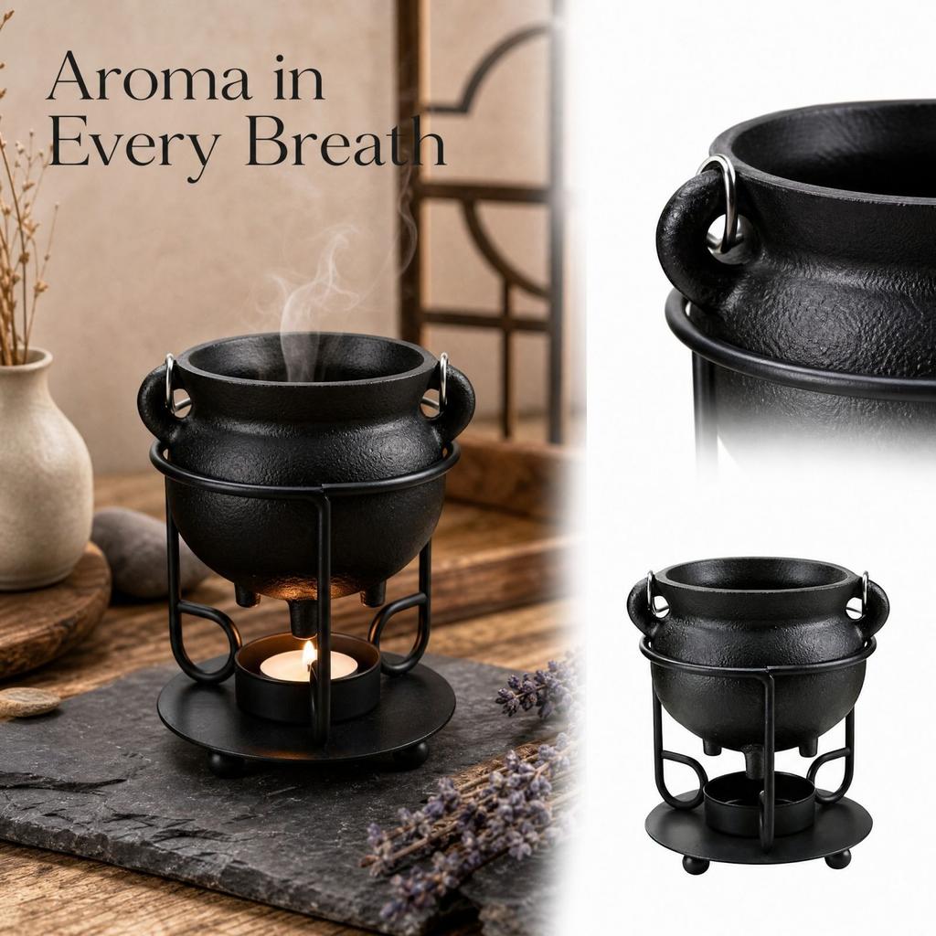 Halloween Melt Warmer Decorative Aromatherapy Burner for Scented Melts and Home Decor