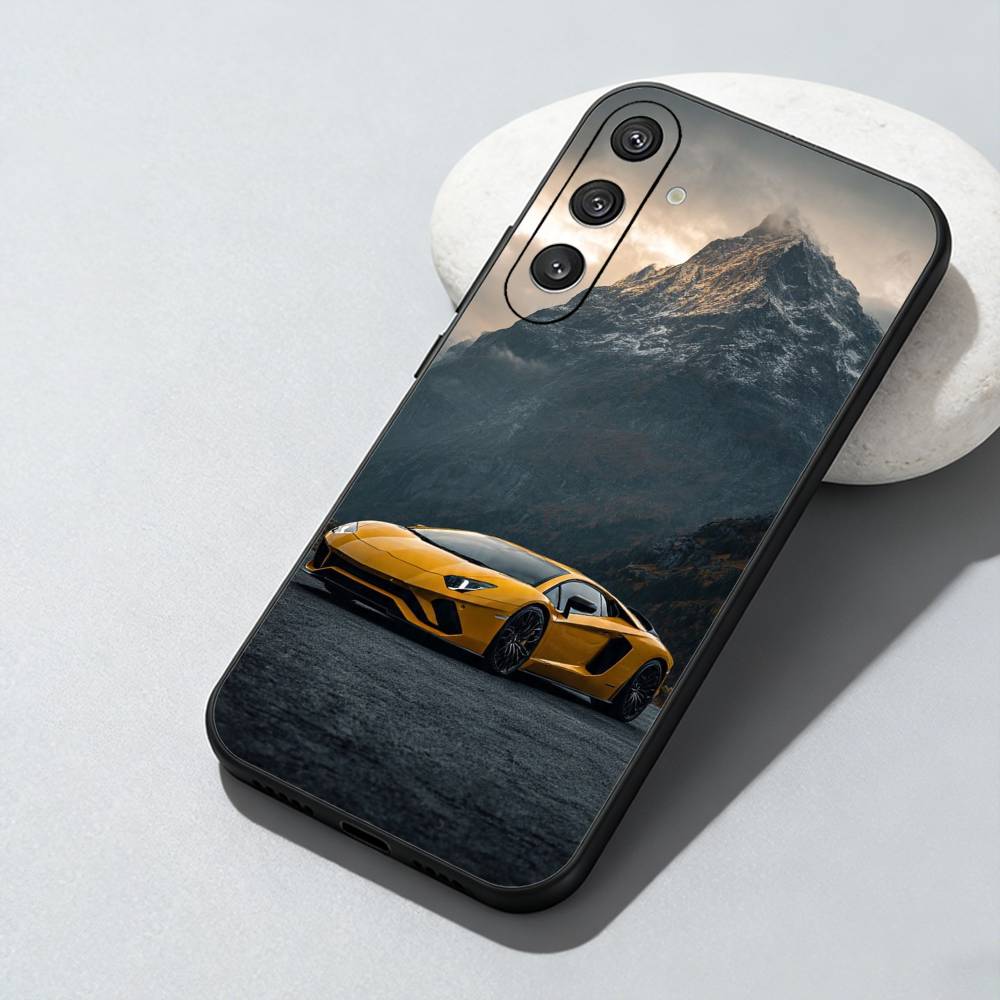 Lambor-R-Revuelt-o Phone Case For Samsung Galaxy A73,A72,A71,A70,A52,A51 Others Soft Black Cover Samsung a71 5g