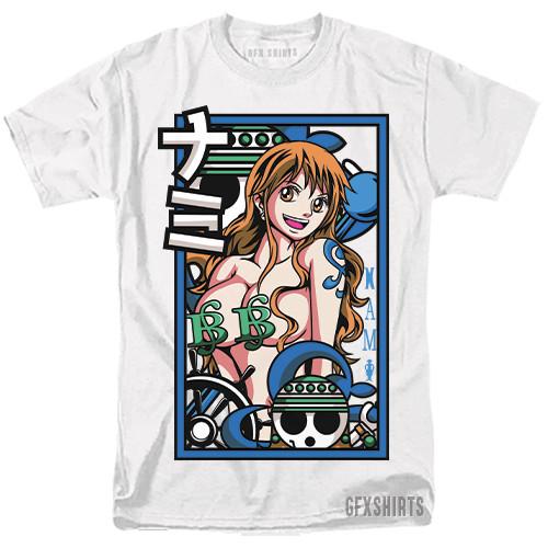 

Hentai Waifu Anime Shirt Cosplay Gamer Girl Waifu Senpai Manga Graphic T-Shirt 4XL