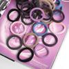 Barbie Chubby Hair Ties 40-piece Set (7 Colors)/Hair Ring Hair Band