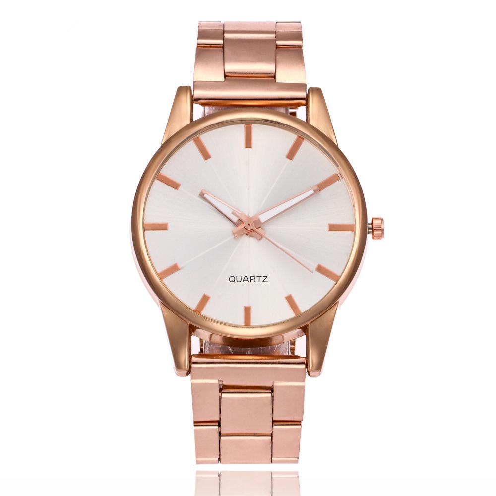 SHEIN Stainless Steel Band Quartz Women's Wristwatch 2022