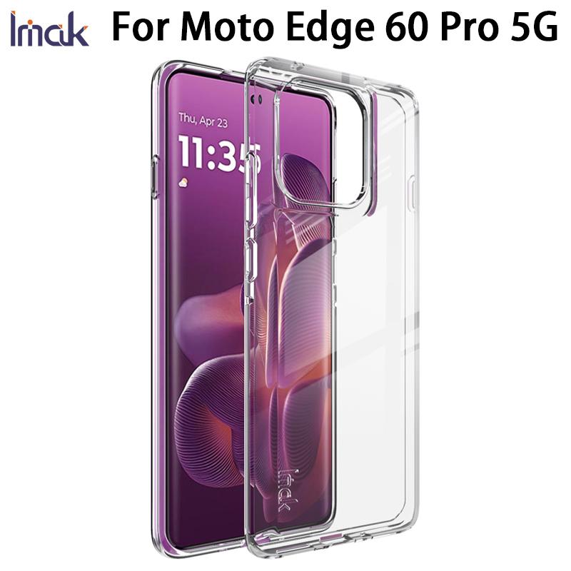 For Moto Edge 60 Pro 5G Phone Case IMAK Soft Slim Case UX-10 Series