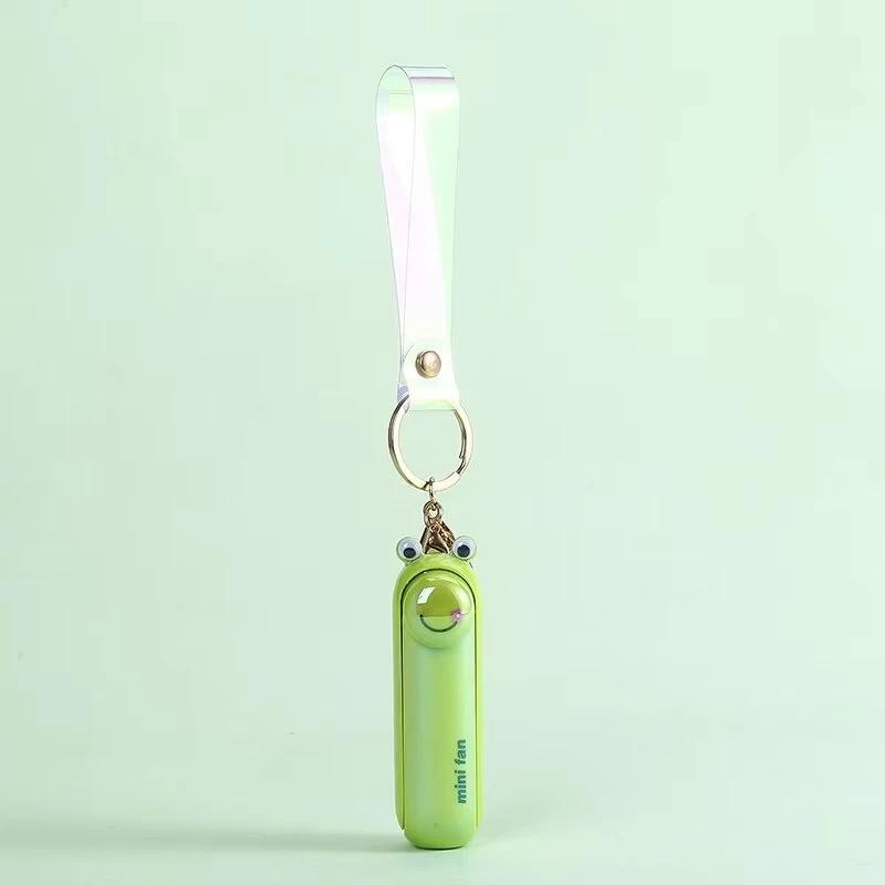 Süßer Mini-Ventilator Tragbar Hand faltbar Nachttisch Büro USB-Aufladung Akku Tisch Schreibtisch Kühlung USB-Kühlung Faltbarer Handheld-Ventilator